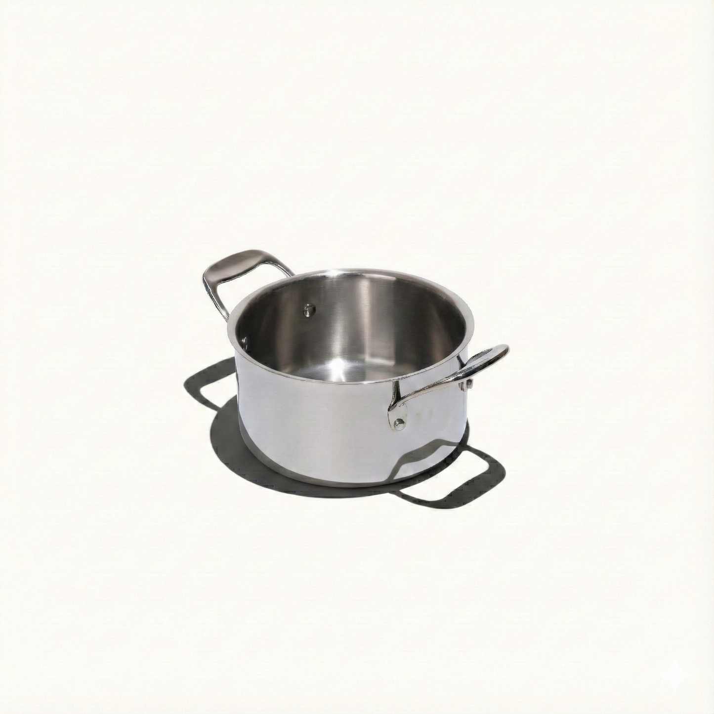 Fully Cladded Stainless Clad Saucepan 4QT