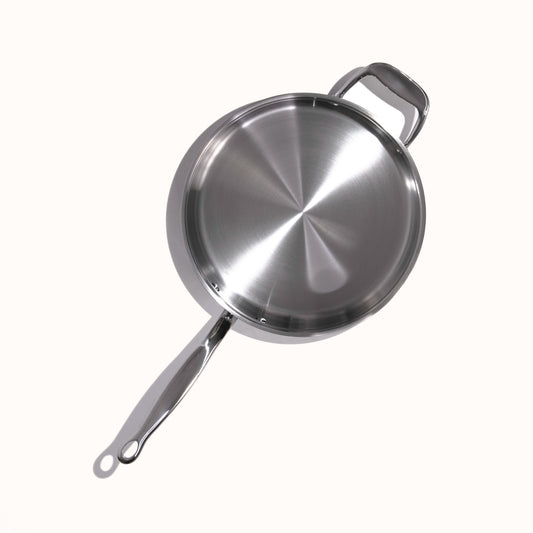 Fully Cladded Stainless Clad Saute Pan 3.3L