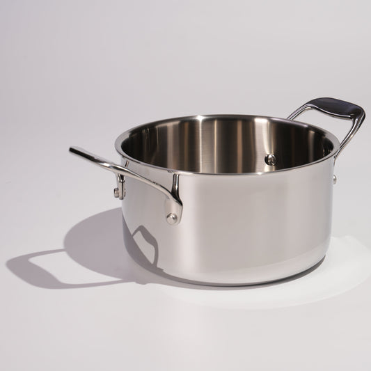 Fully Cladded Stainless Clad Saucepan 4QT