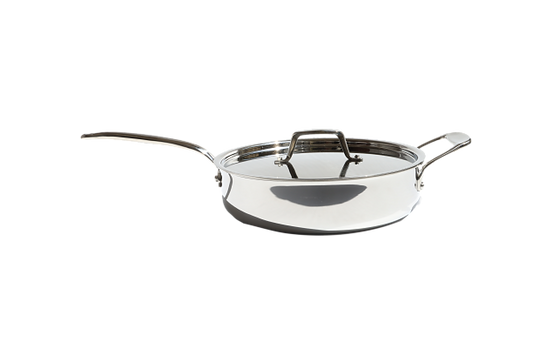 Stainless Clad Saute Pan 3.3L